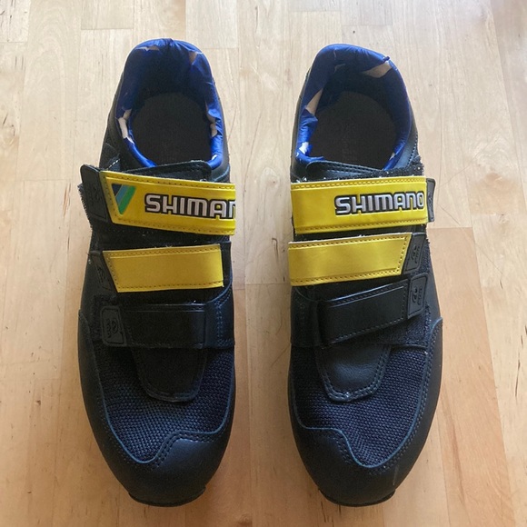 SHIMANO clip on bike shoes Size 44 - Picture 1 of 4